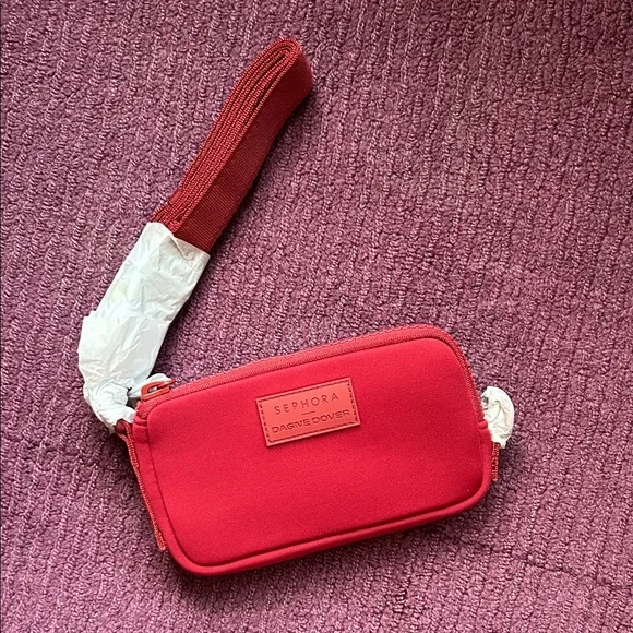 Dagne Dover Scarlet Wristlet Clutch - Picture 1 of 5
